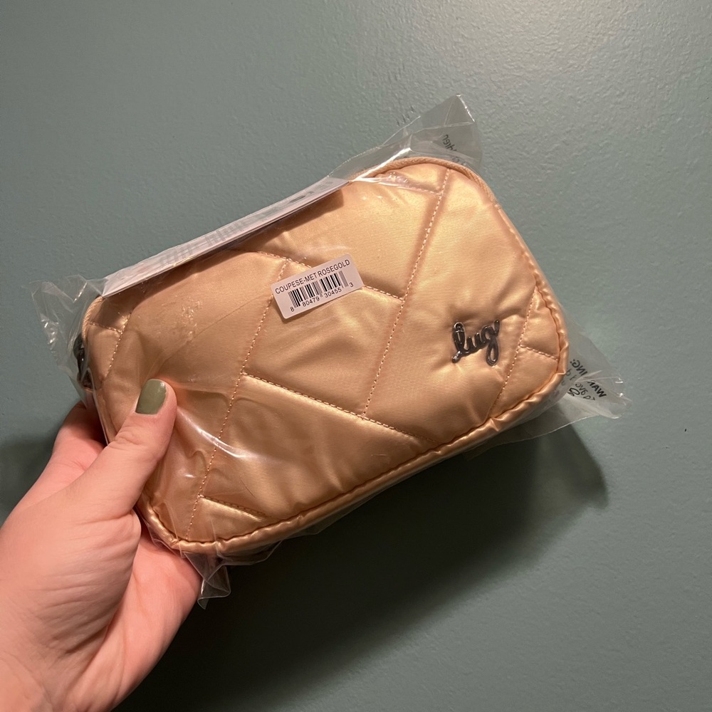 Lug rose gold bag